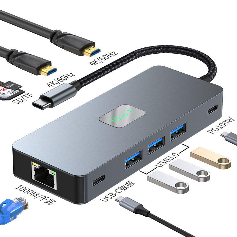 Laptop Accessories Display - Docking Station da Scrivania Tipo C