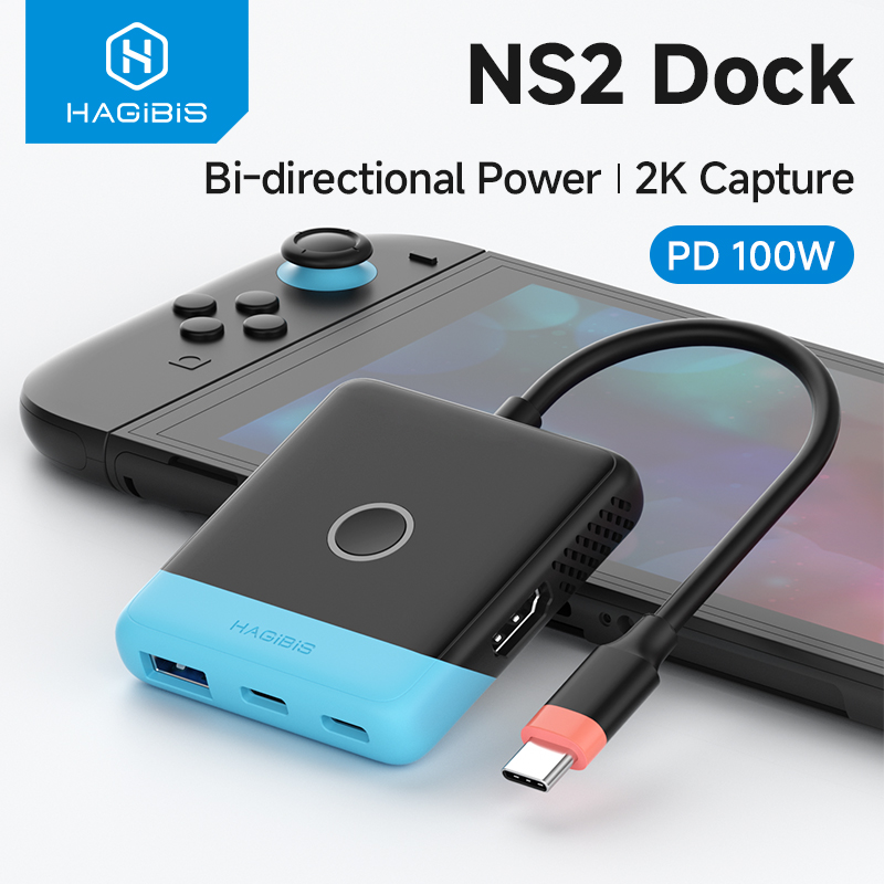 Xbox Laptop Accessories - Scheda di acquisizione video Hagibis, dock