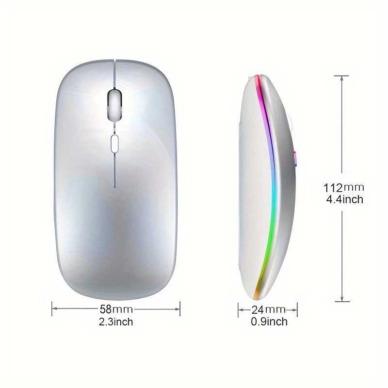 Mouse wireless RGB ricaricabil - Laptop Accessories Mouse recensione e prezzo